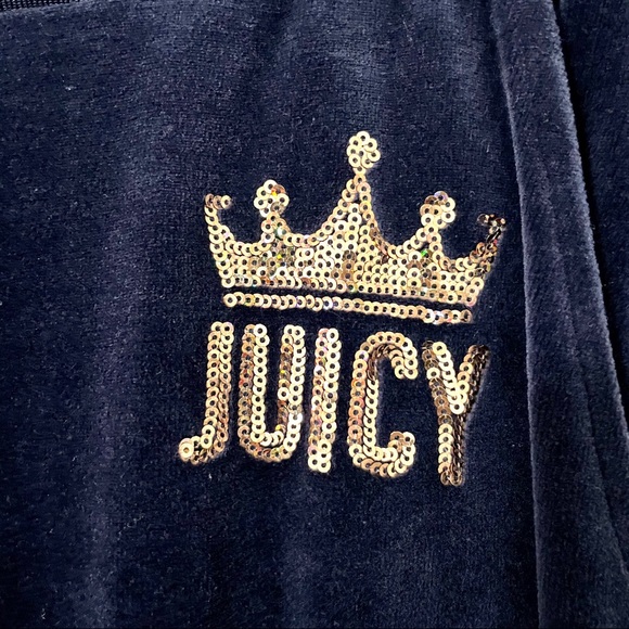 Juicy Couture Velour Jogger Pants Medium - Picture 2 of 4